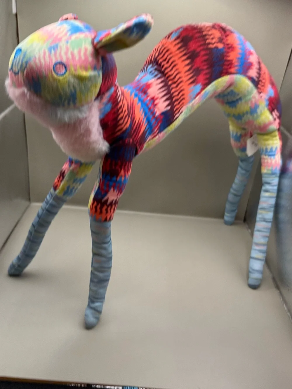 Meow Wolf Bearret Plush Stuffed Animal Bendable Toy Creature Figure